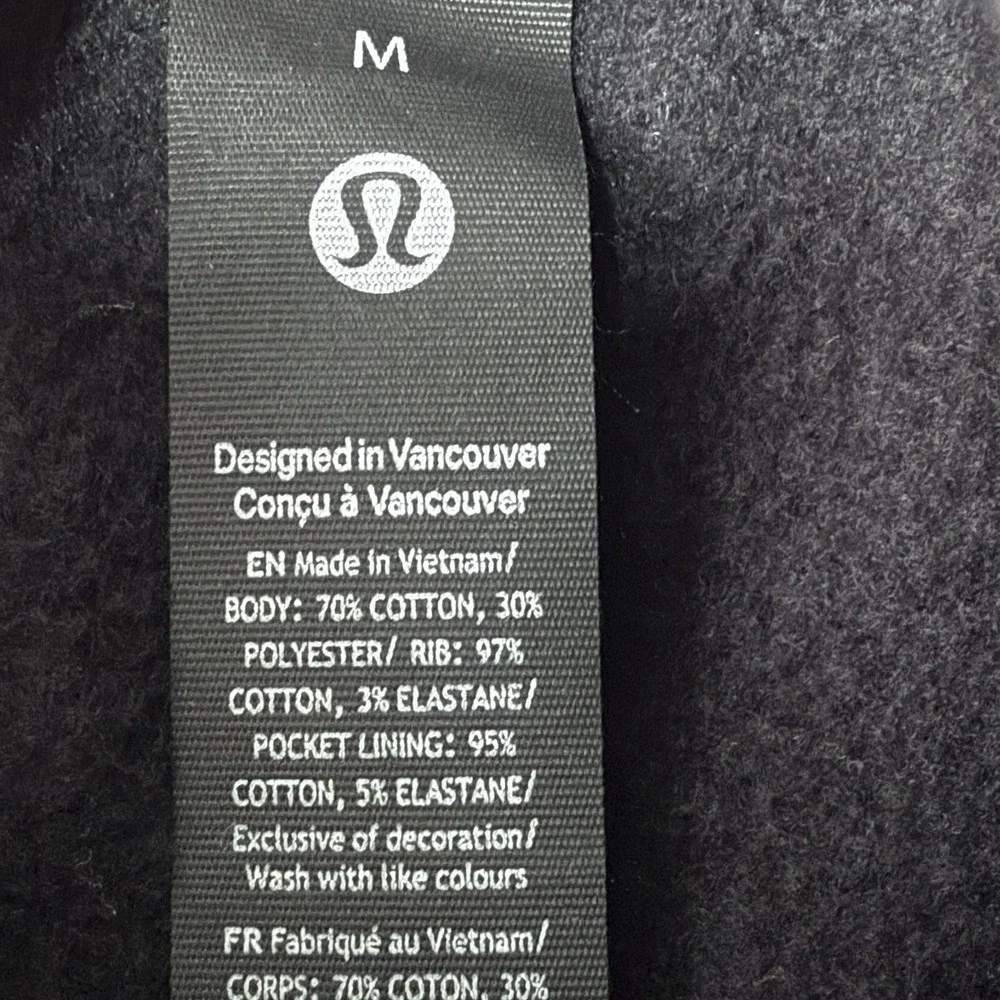 Lululemon Steady State Joggers Mens Medium Black Sweatpants Athletic Gym LM5AVSS